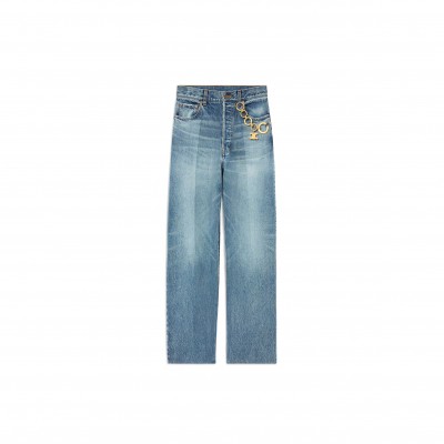 CELINE BOYFRIEND JEANS 002 IN COTTON DENIM RP0IU930F.GFV6